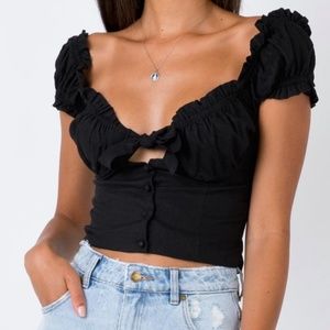 princess polly eloise crop top